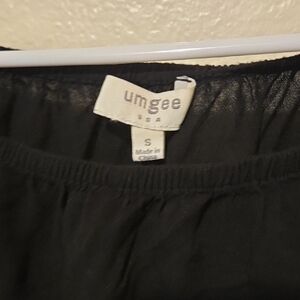 Umgee Women's Black Pajama Top